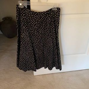Polka dot skirt Jones New York